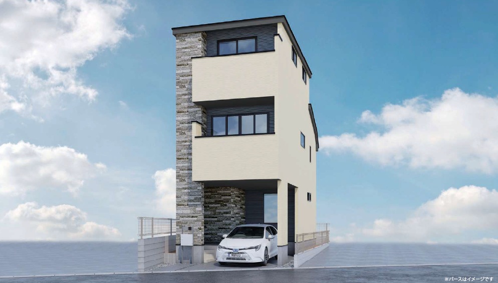 仲介手数料無料 新築戸建 ビルトイン車庫　 東京メトロ東西線浦安駅徒歩18分